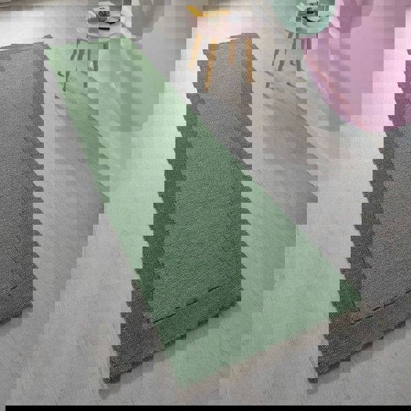 Colours Bordered Rug – Handmade Wool Rug