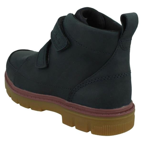 Clarks Boys Clarks Padded Collar Ankle Boots Lorcam Hi O