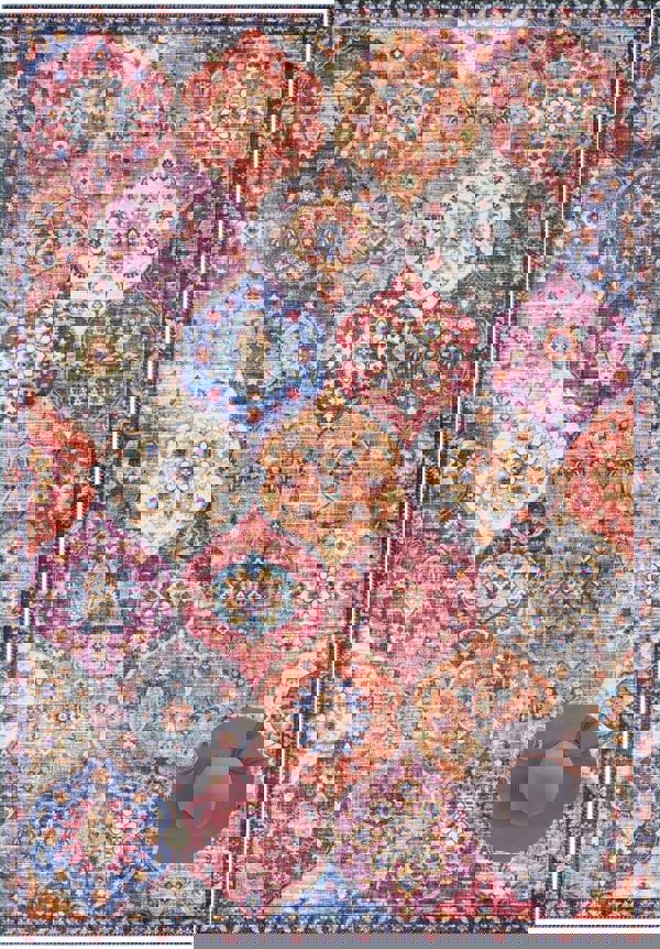 Kashmir Ghom Oriental Rug – Vintage Style