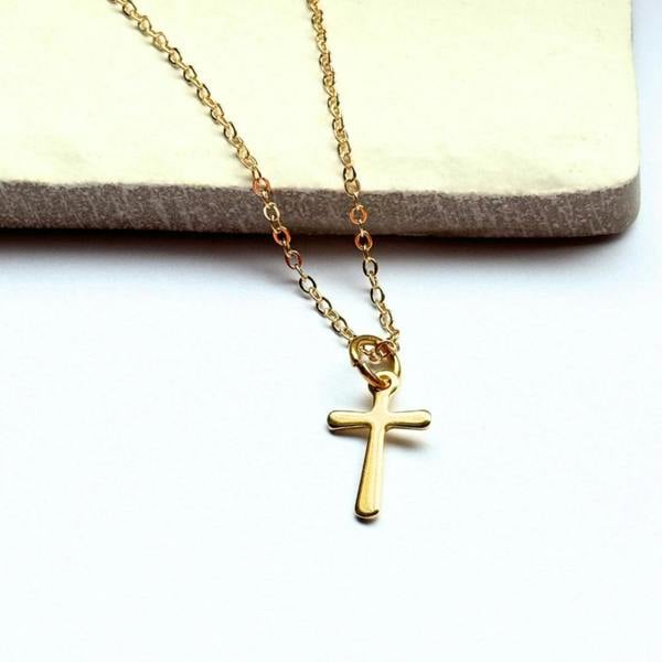 Aye Do Gifts Gold Cross Charm Necklace