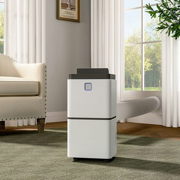 WiFi 12L Dehumidifier with Water Tank Wheels Dehumidifiers Living and Home