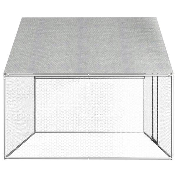 Berkfield Outdoor Chicken Cage 2.75x2x1.92 m Galvanised Steel