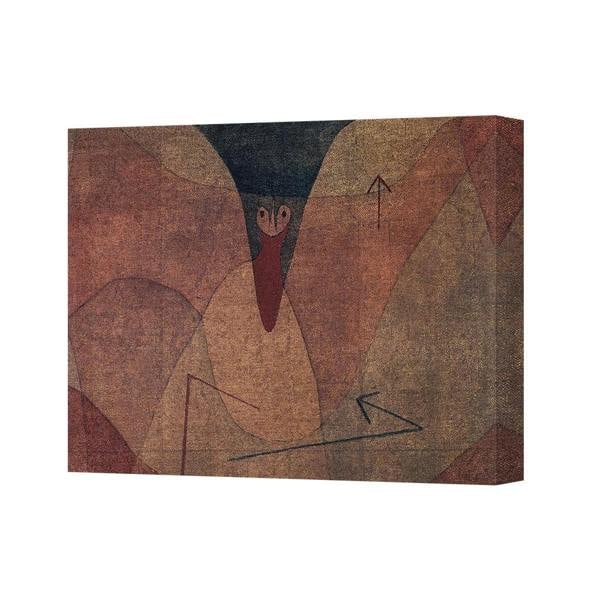 Benjamin Tate Design Abstract Geometric Bird Canvas Wall Art For Living Room Decor 2676