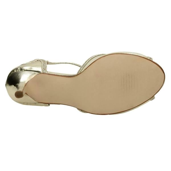 Anne Michelle Ladies Anne Michelle Mid Heel Sandals