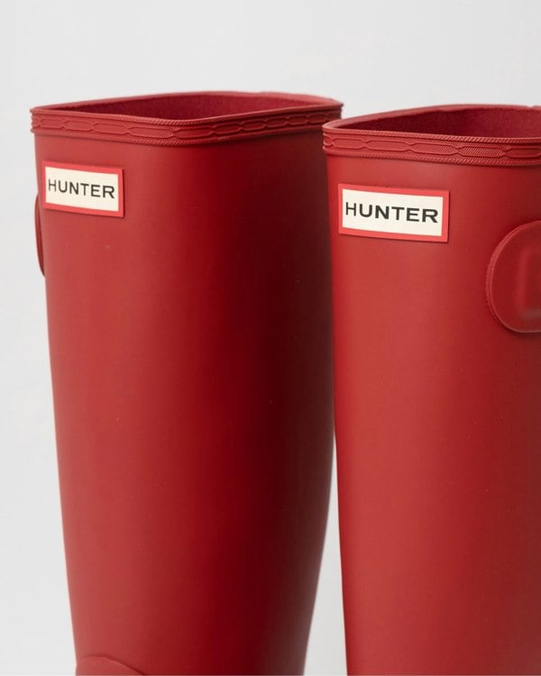 Hunter Original Tall Womens Wellies - Military Red