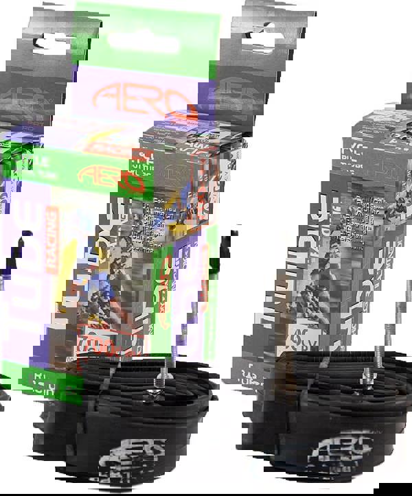 Aero Sport Butyl Rubber 700 x 18/25C Inner Tube 500%* Extra Ride Time Presta Valve