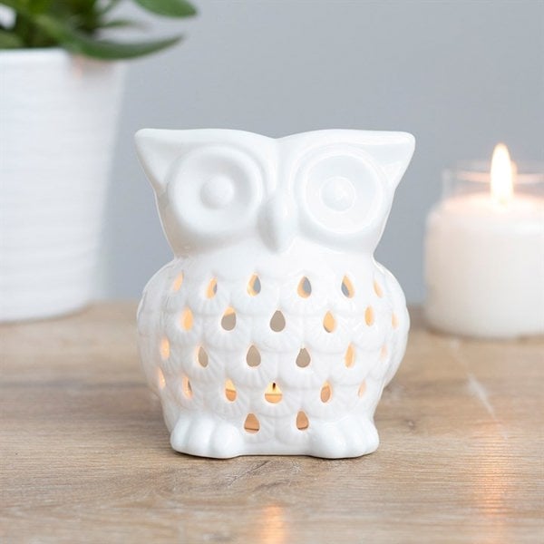 Serano White Owl Oil Burner