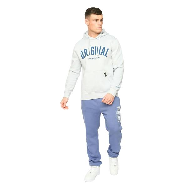 Crosshatch Mens Kensby Joggers - Blue - 