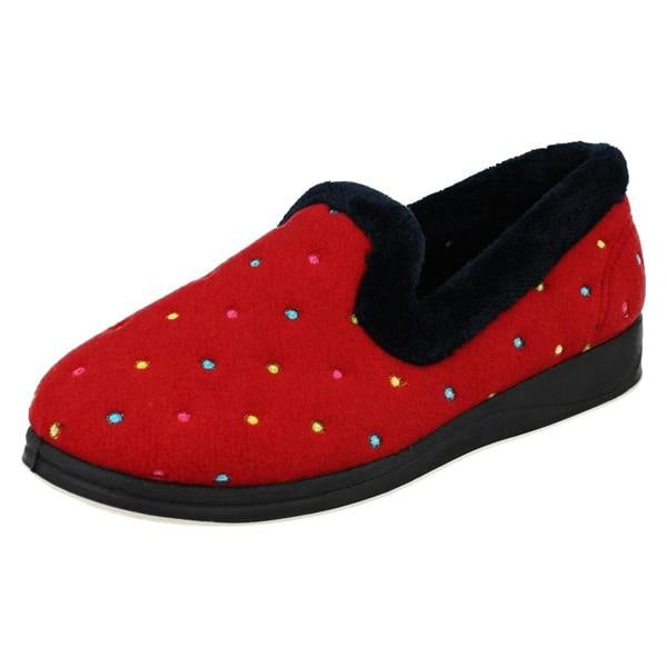 Padders Ladies Padders Wide Fit Slippers Repose