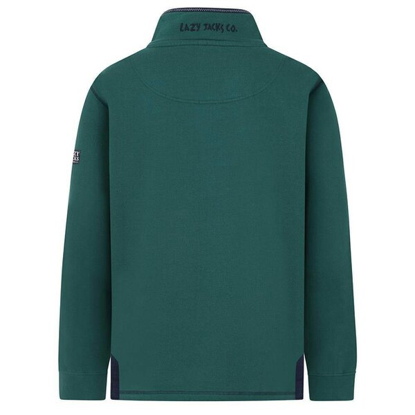 Lazy Jacks LJ40 - Men's Quarter Zip Sweatshirt - Forest