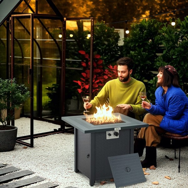 Gas Fire Pit Table