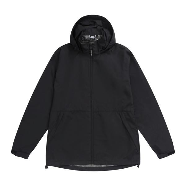 Animal Mens Pace Packable Waterproof Jacket - Black - 