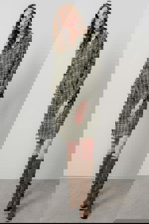 Lily & Me Emma Organic Brushed Cotton Shift Dress Multi