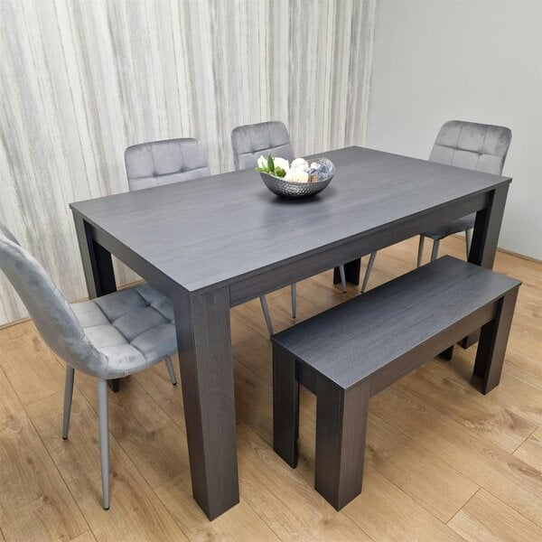 Kosy Koala Dining Table Set with 4 Chairs Dining Room, Kitchen table set of 4, and Bench