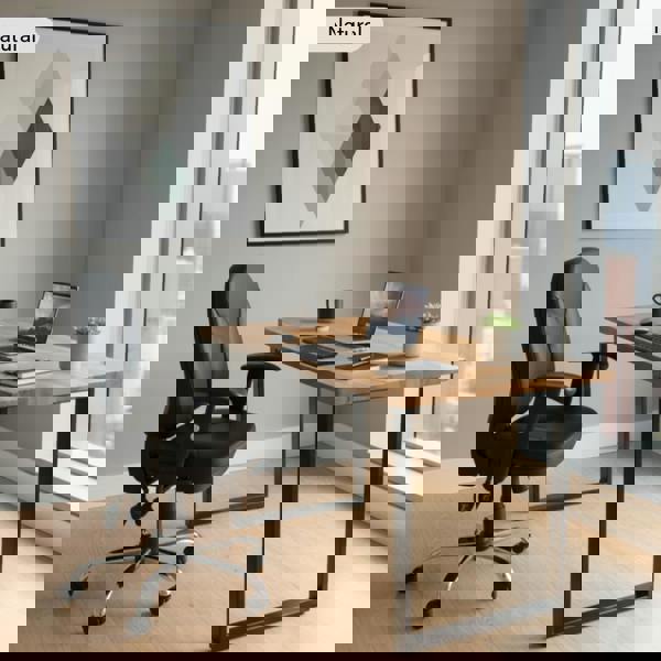 TRL Furniture Staved Oak Office Desk