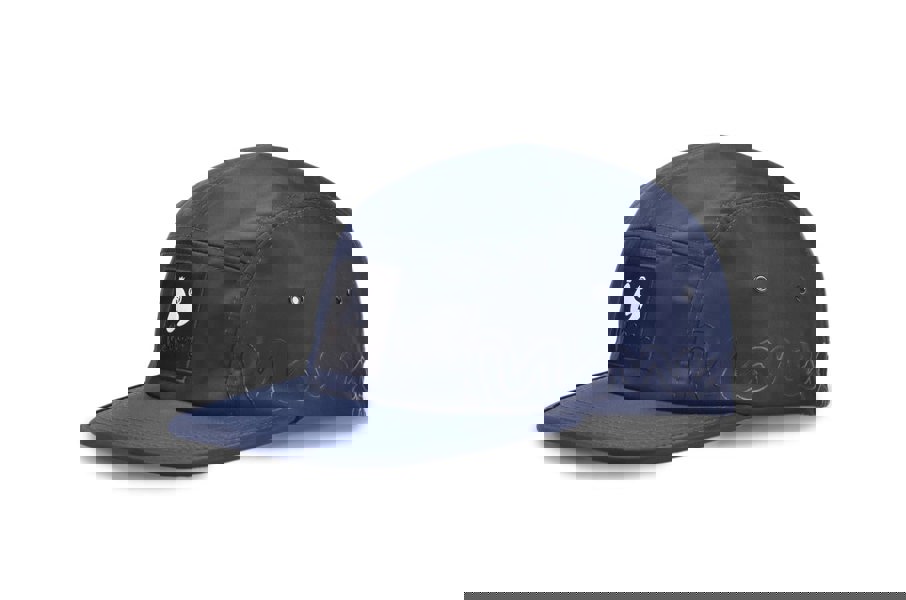 Money Cord Lock 5 Panel Cap Navy