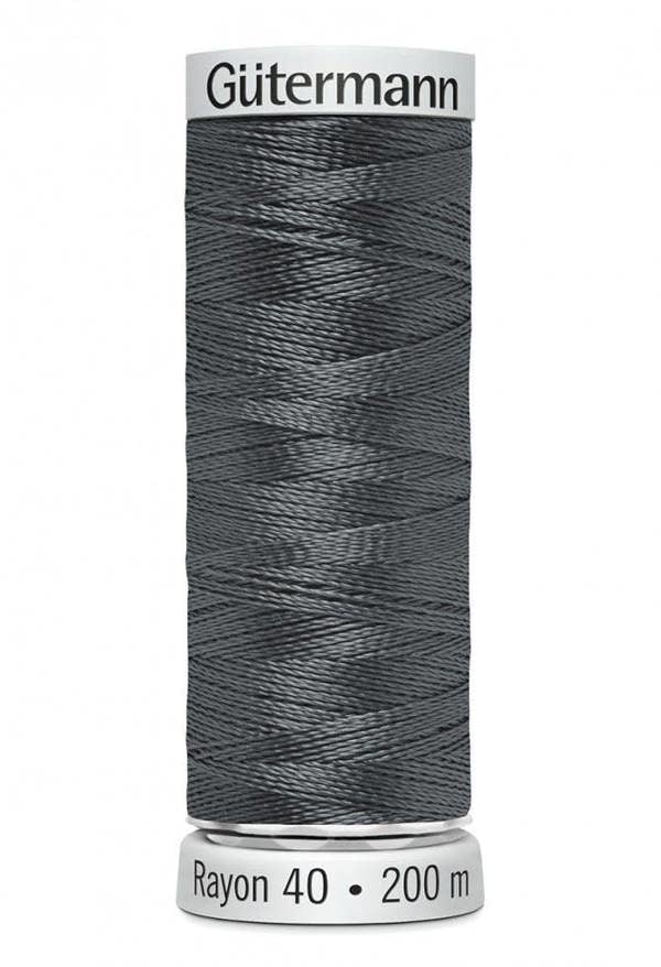 Gutermann No 40 Sulky Rayon Embroidery Thread 200m Rayon Thread Suitable For Embroidery