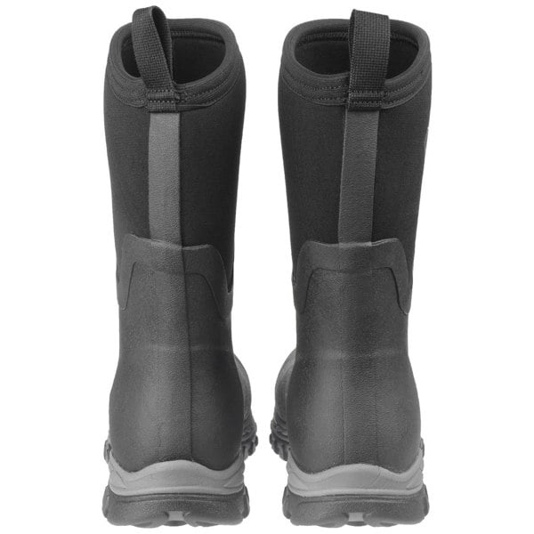 Muck Boots Unisex Arctic Sport Mid Pull On Wellies - Black/Black