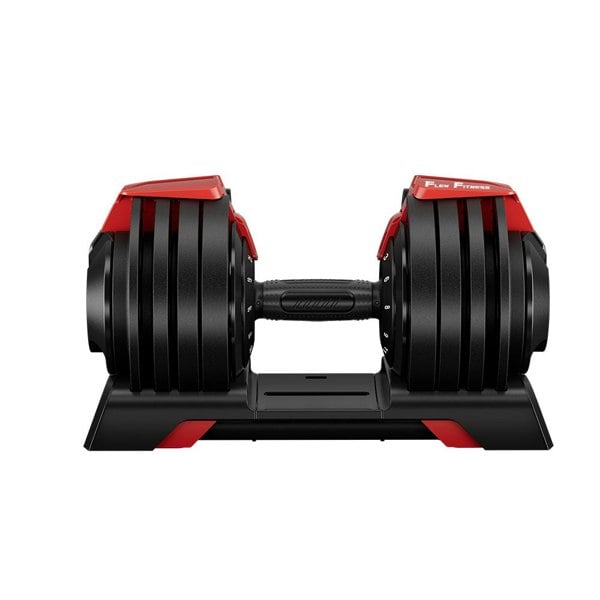 Flex Fitness Quick-Select Adjustable Dumbbell Pair (3-24kg)