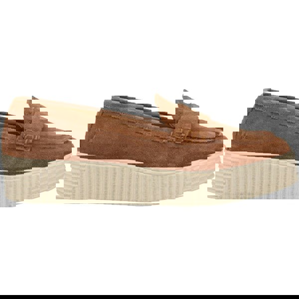 Hush Puppies Tamara Suede Women's Tan Loafers
