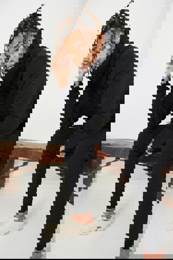 ADULT ULTIMATE SNOODY™  HOODIE - BLACK