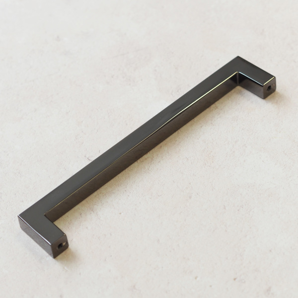 Handle & Home 160mm Black Nickel Square Frame Handle