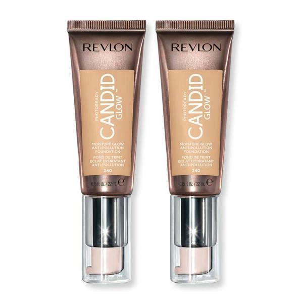 Revlon 2 x Revlon Photoready Candid Moisture Glow Foundation - 240 Natural Beige