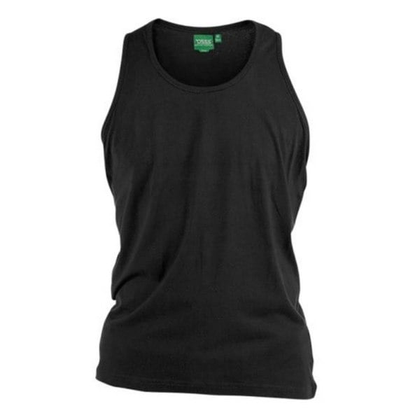 Duke Mens D555 Fabio Tank Top - Black