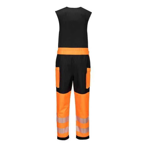 PW3 Hi-Vis Rain Salopettes (3L) Portwest