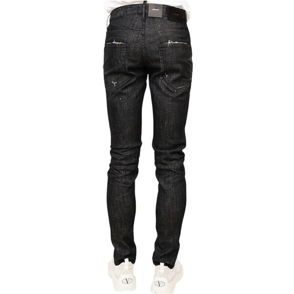 DSQUARED2 S74LB0985 S30357 SKATER JEAN 900 BLACK JEANS Mens 46