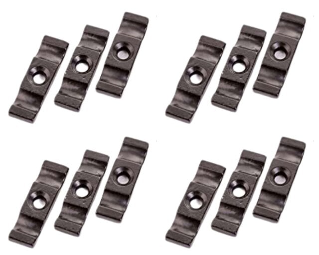 Haven Heritage 12 X Black Large 2" Turn Button Catches - Shed Door/Gate & Rabbit Hutch Latches