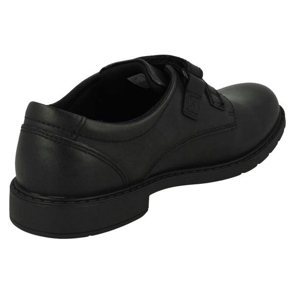 Clarks Boys Clarks Formal Hook & Loop School Shoes Scala Pace