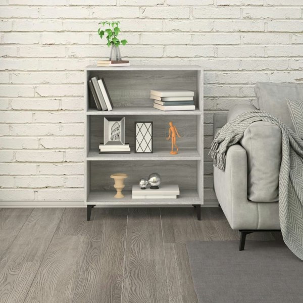Berkfield Sideboard Grey Sonoma 69.5x32.5x90 cm Engineered Wood