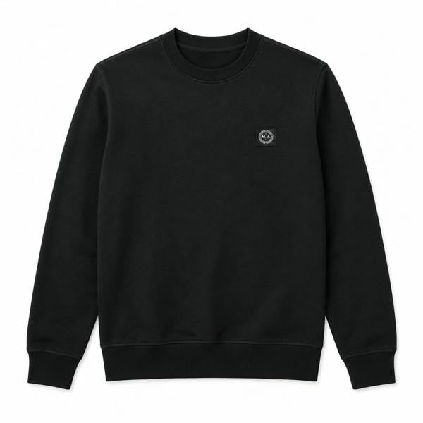 Marshall Artist Marchio Crew Sweatshirt Black
