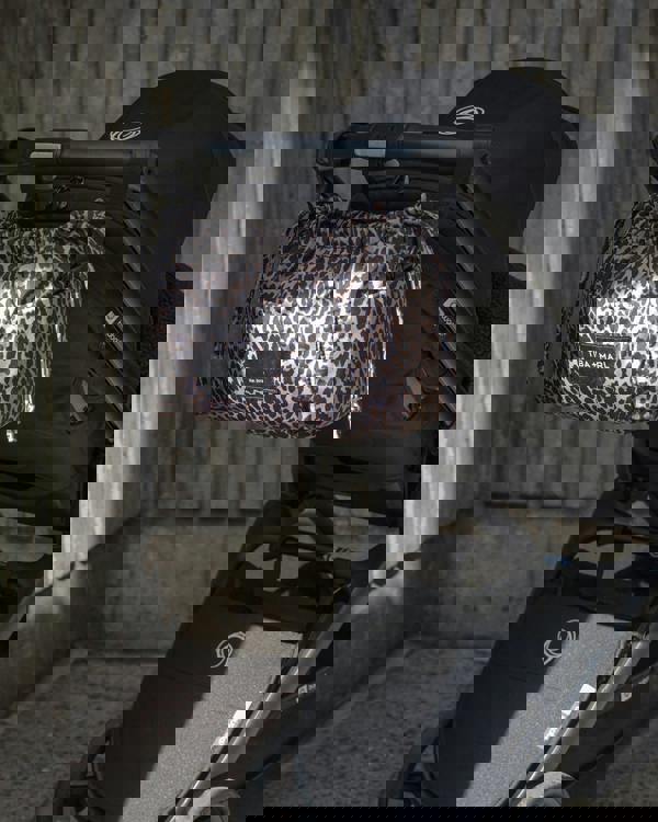 Tiba + Marl Mini Luna Drawstring Stroller Bag Leopard Print