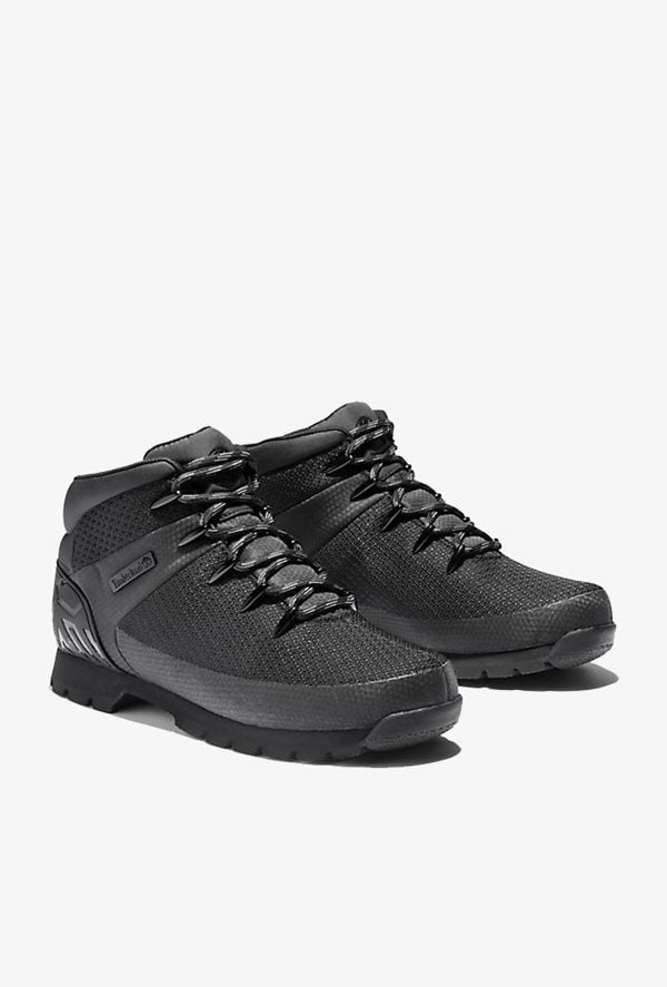 Timberland Men's Euro Sprint Waterproof Hiking Boot - Black