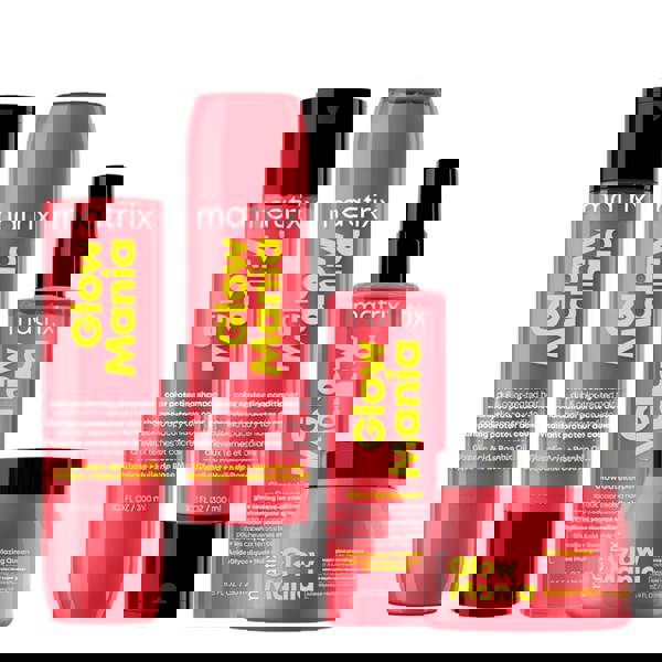 Matrix Glow Mania Shampoo Conditioner Leave-In Mask