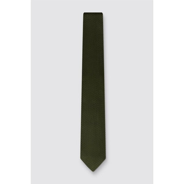 Antique Rogue Khaki Knitted Tie