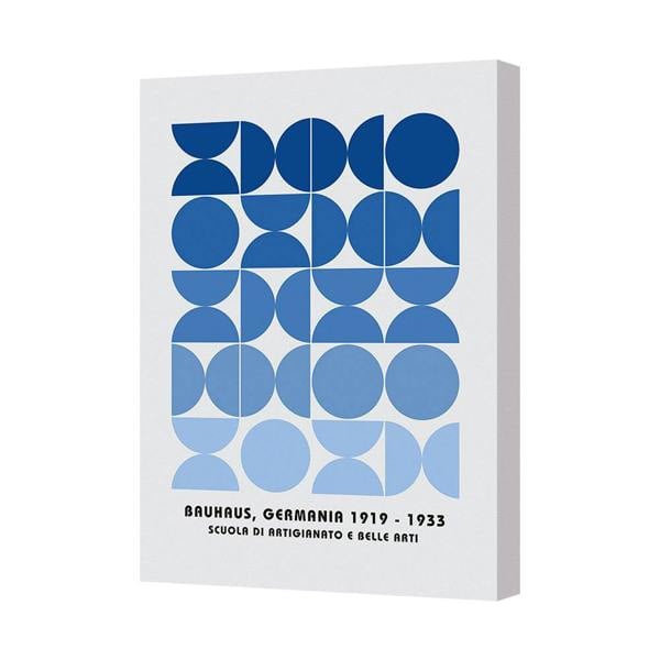 Benjamin Tate Design Bauhaus Geometry Canvas Wall Art Print 1919 1933 Modern Decor