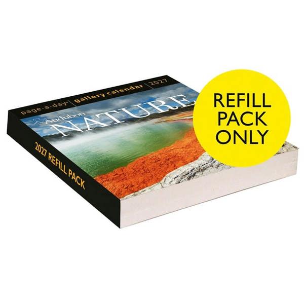 Audubon, Nature Gallery Refill Pack 2027, Desk Calendars, Day To View, Natural World, Gift