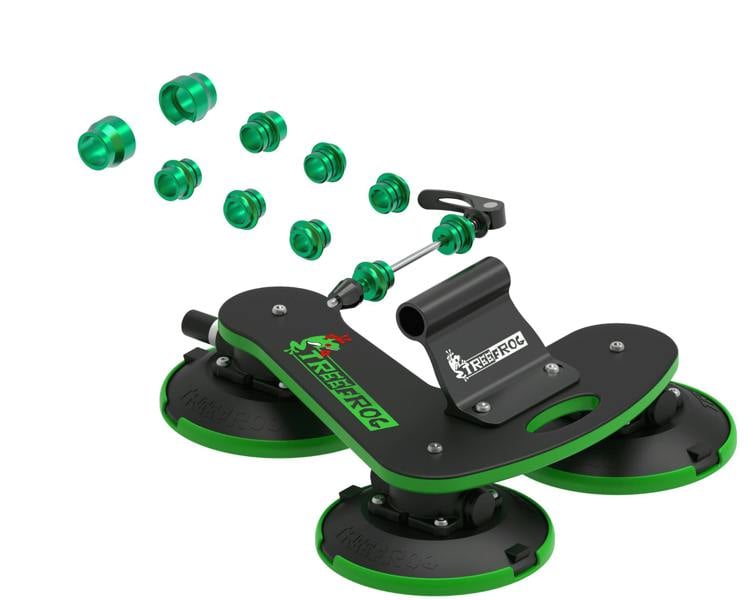 TreeFrog Pro 1 Plus Bike Carrier Rack - Vacuum Mounted - Quick Release
