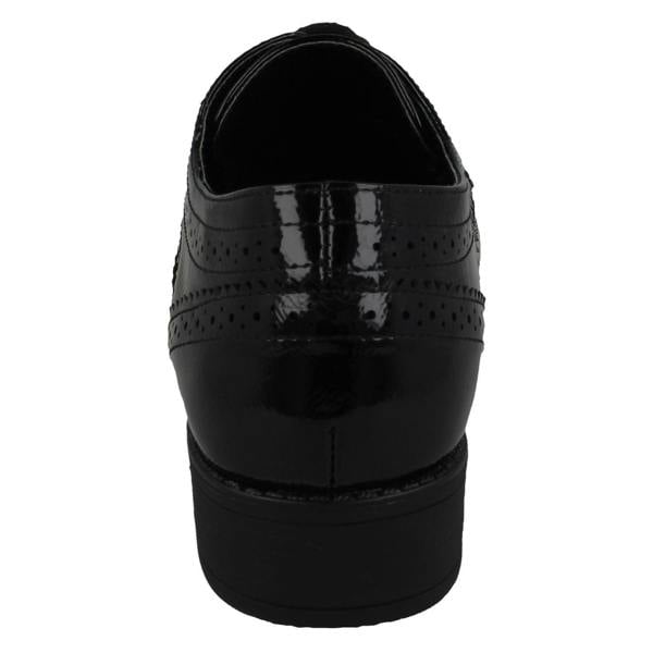 Spot On Ladies Spot On Brogue Shoes F90081