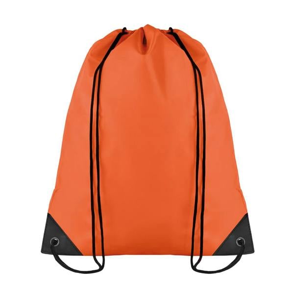 MidOcean Shoop Polyester 190T Drawstring Bag - Orange