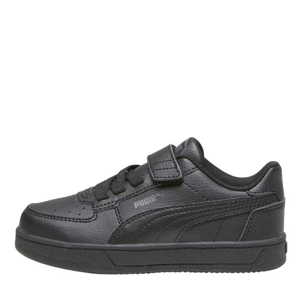 Puma Childrens/Kids Caven 2.0 Leather Trainers - Dark Grey - 