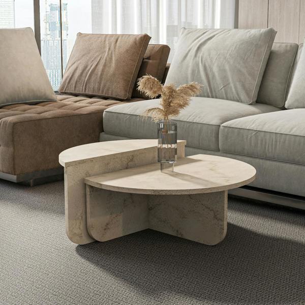 Decorotika Alves 2 Pieces Of Coffee Table Set &nbsp;