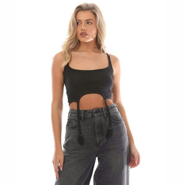 Heron Preston Womens/Ladies Hooks Tank Top - Black