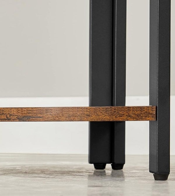 Modcraft Industrial Style 5-Tier Freestanding Corner Shelf