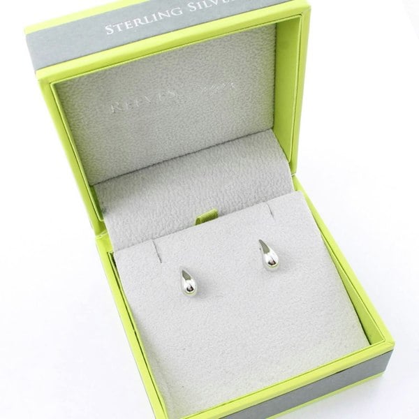 Tear Drop Stud Earrings - Reeves & Reeves