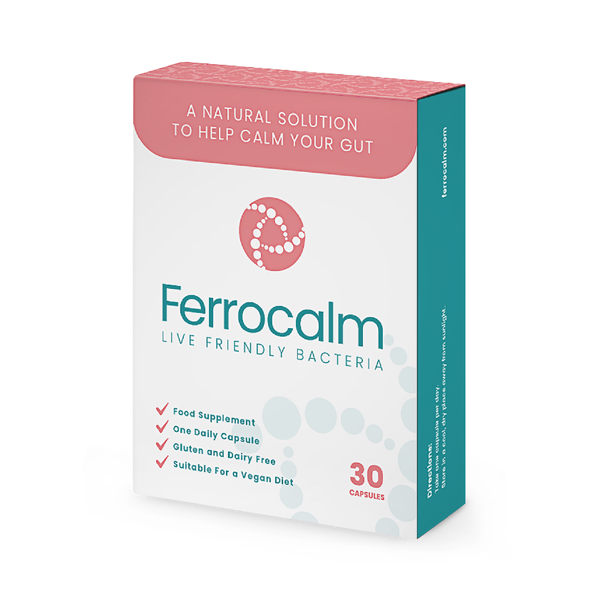 Ferrocalm Advanced Gut Health Vegan Probiotic 30 Capsules