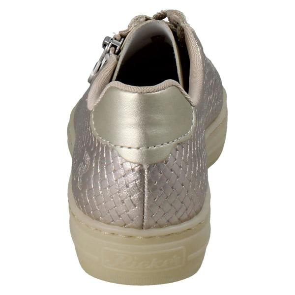Rieker Ladies Rieker Detailed Casual Trainers With Side Zip L5955